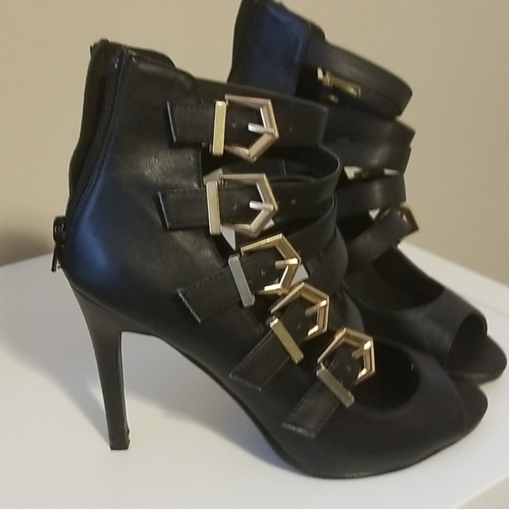 Black heels